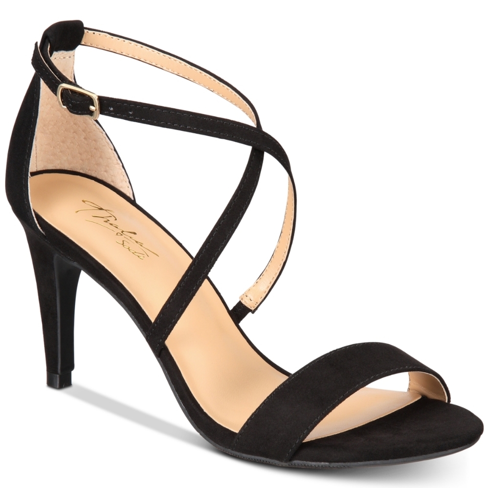Thalia Sodi Women's Darria Strappy Sandals - Black